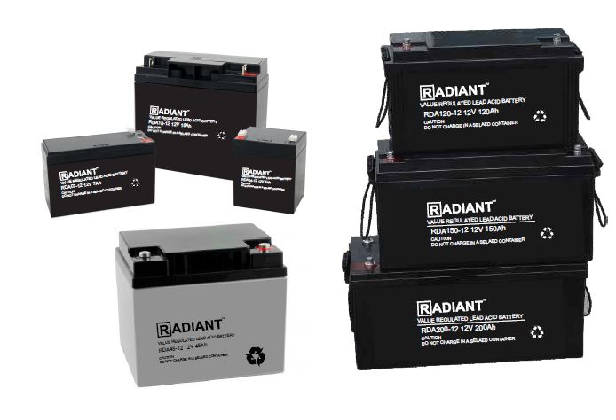 Battery 12V RDA Series Batteries 